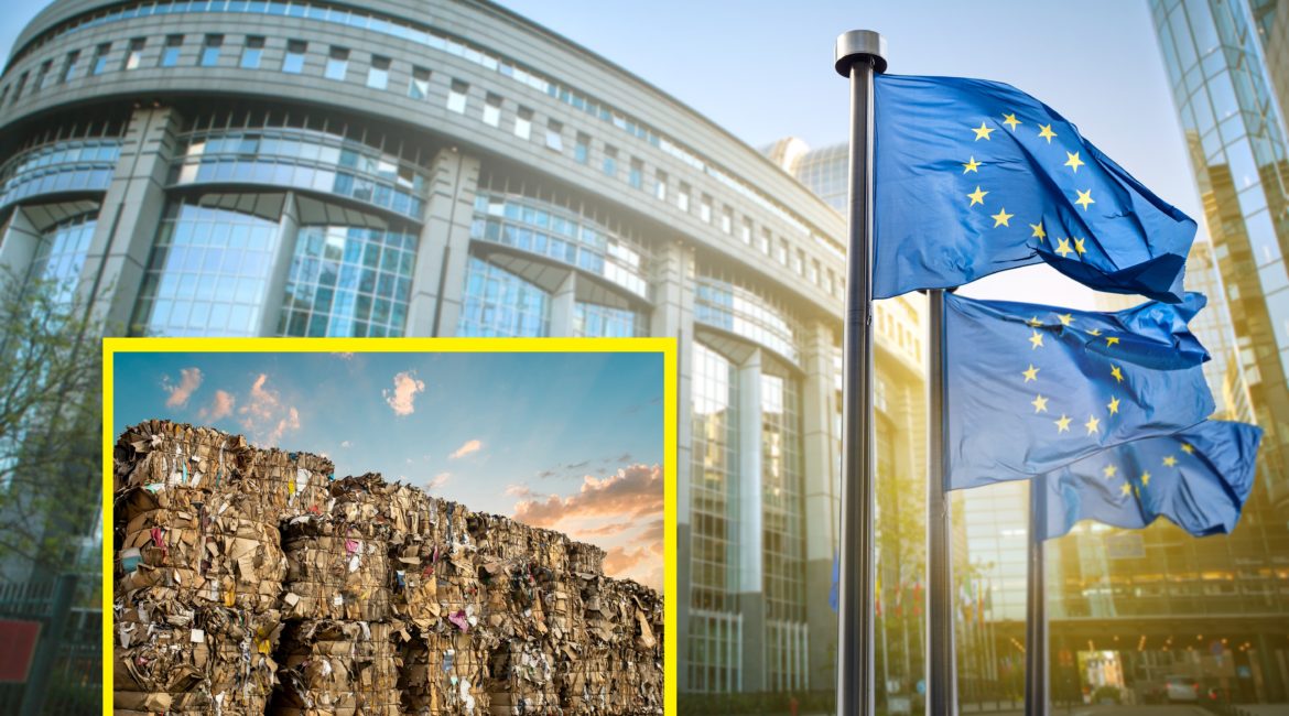 support for paper recycling companies of the European Union