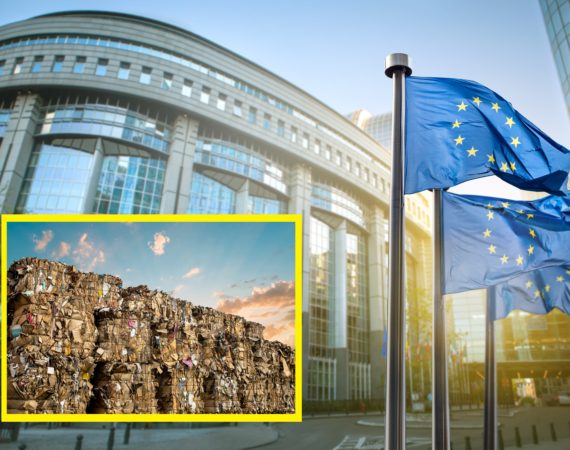 support for paper recycling companies of the European Union