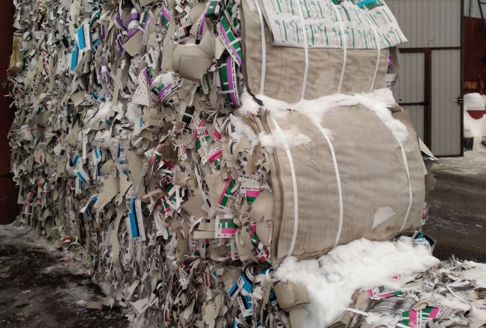 print cuttings waste paper recycling Vancouver