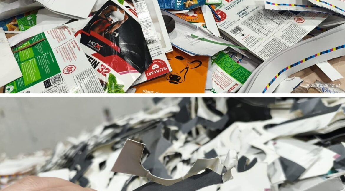 print cuttings waste paper recycling Richmond