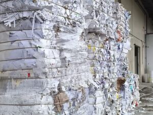print cuttings waste paper recycling Vancouver