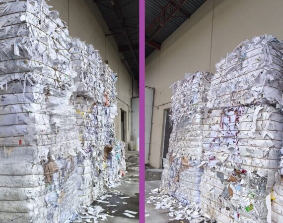 where recycle print paper cuttings