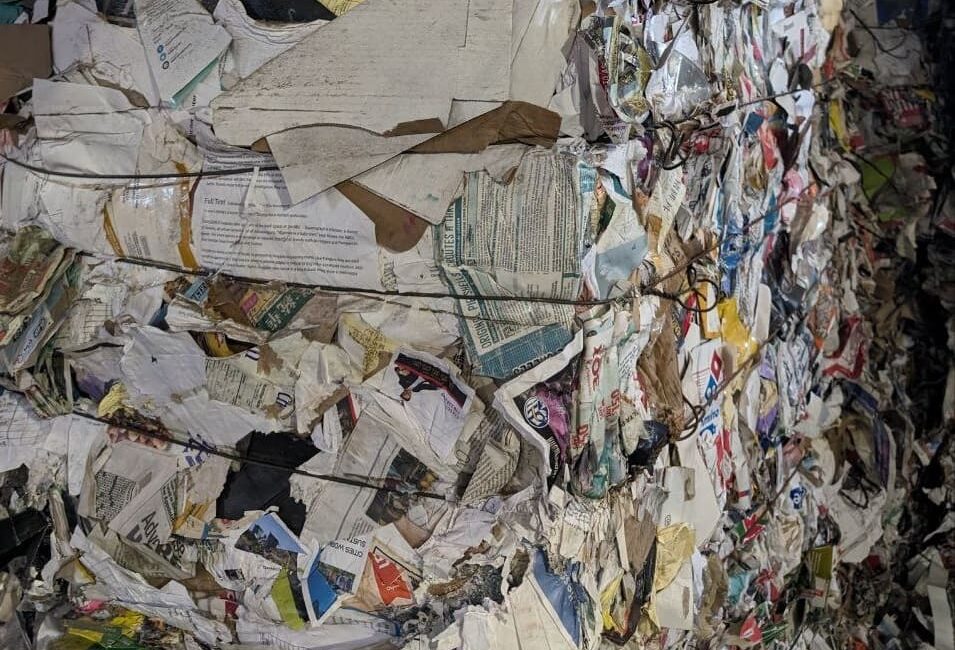 Waste paper