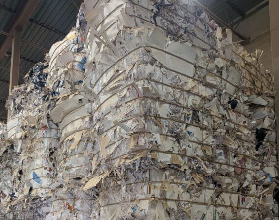 Print cuttings waste paper